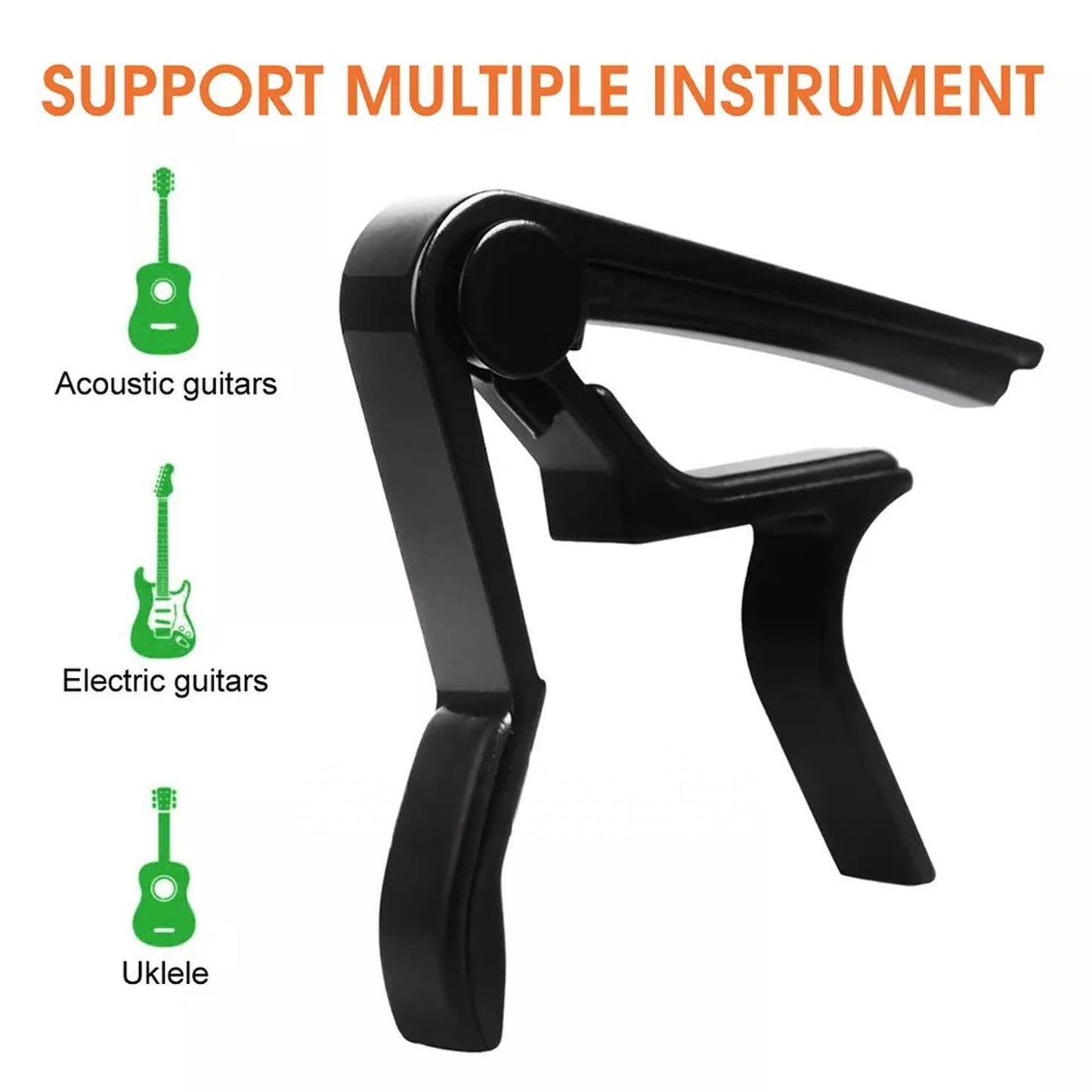 Aluminum Guitar Capo Spring Trigger Electric Acoustic Clamp Quick Change Release