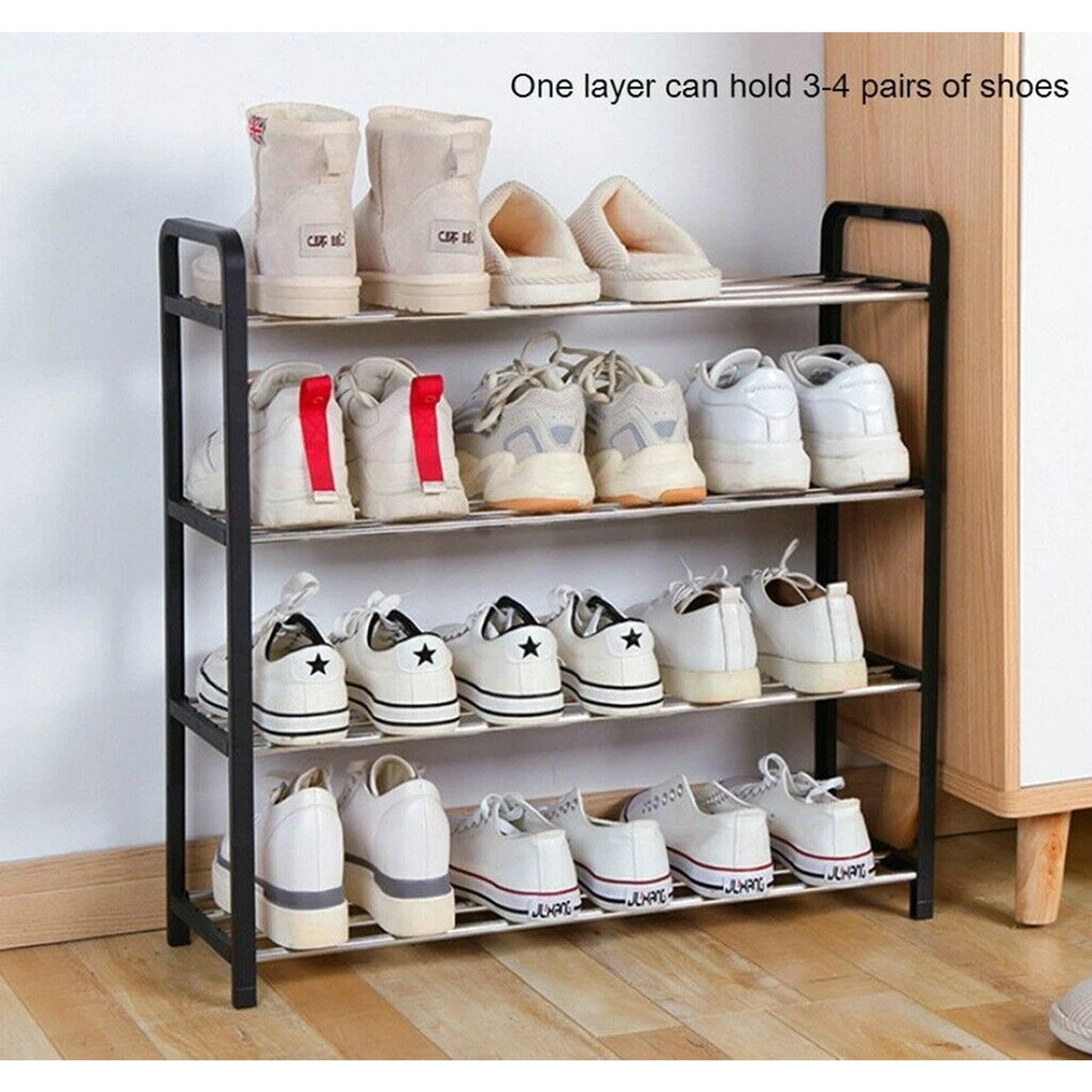 5 Tier Layer Shoe Storage Rack for Home Organization