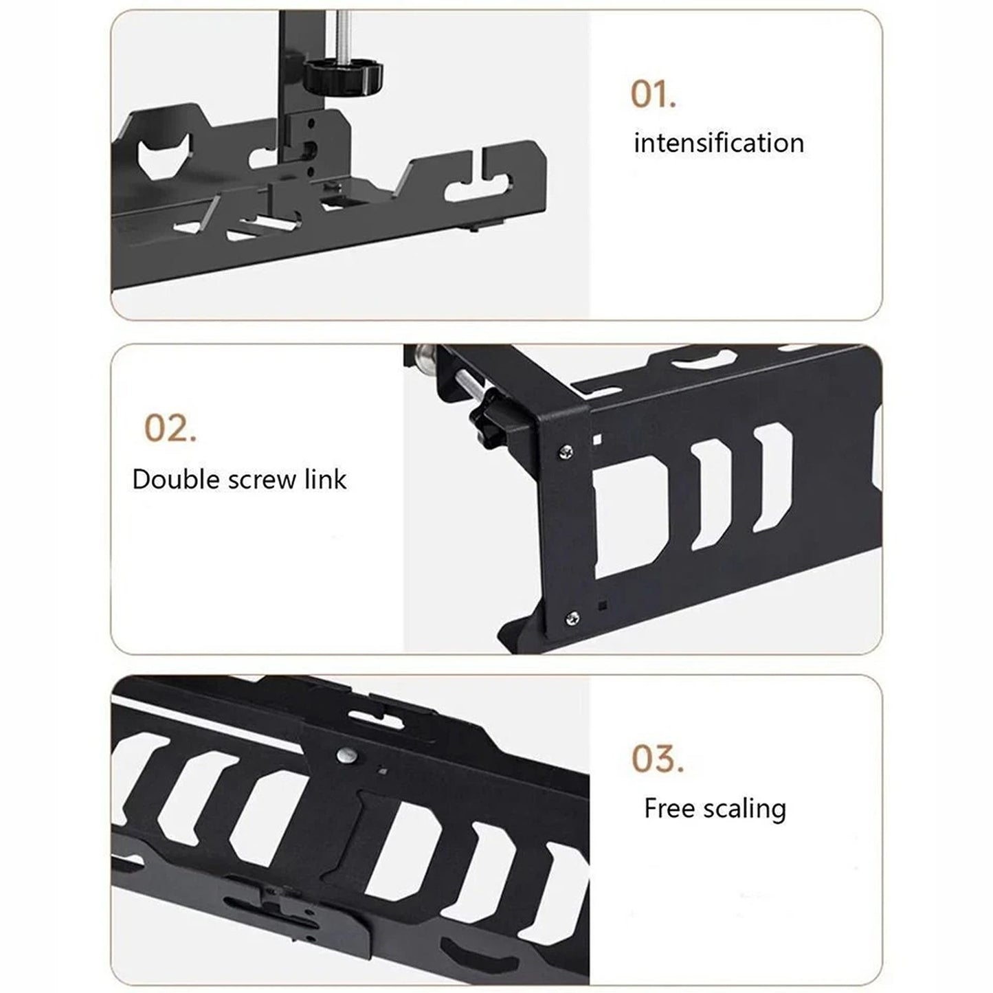 Black Cable Management Basket Tray For Desk Wire Storage Organizer