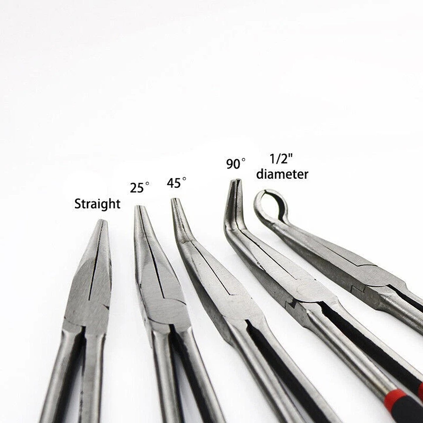 5 Piece 11 Inch Long Reach Pliers Set