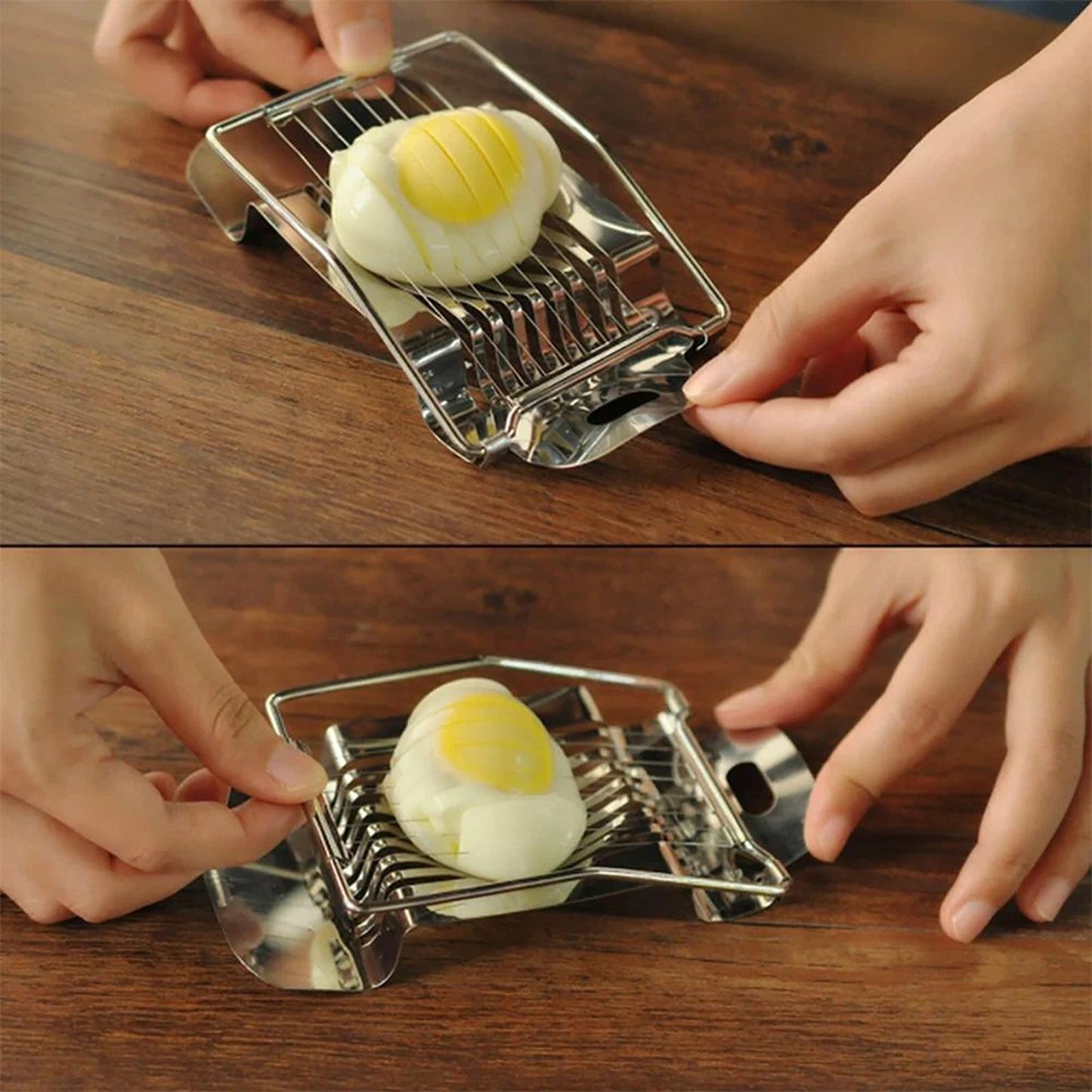 Multi Purpose Stainless Steel Egg and Mushroom Slicer
