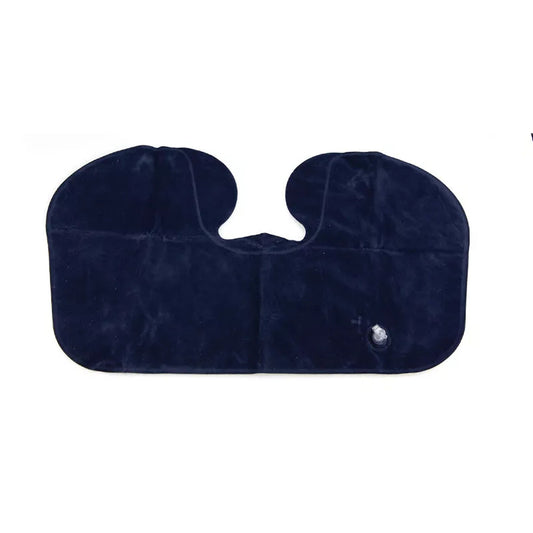 2x Portable Inflatable U Shaped Travel Neck Pillow Head Rest Cushion