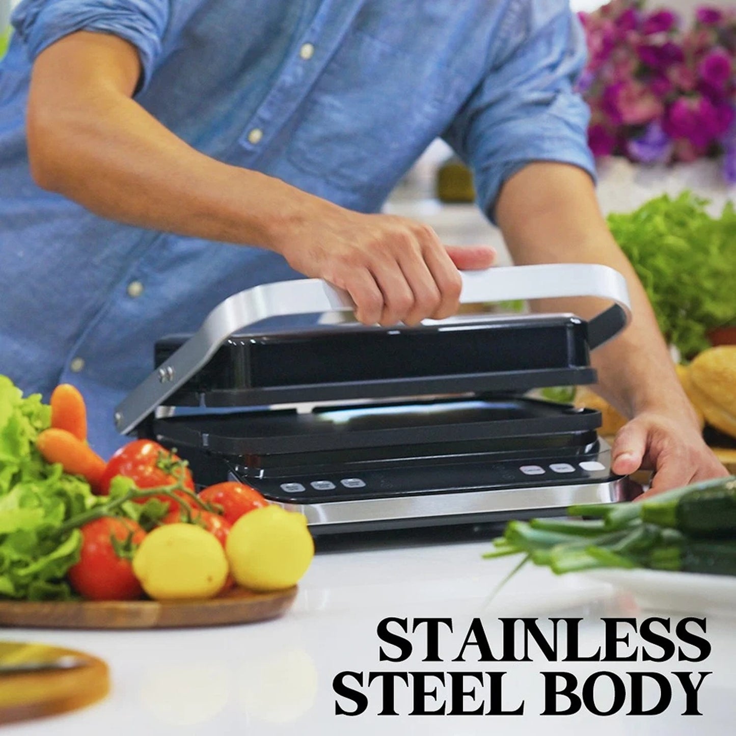 Smart Multi Contact Grill and Panini Press