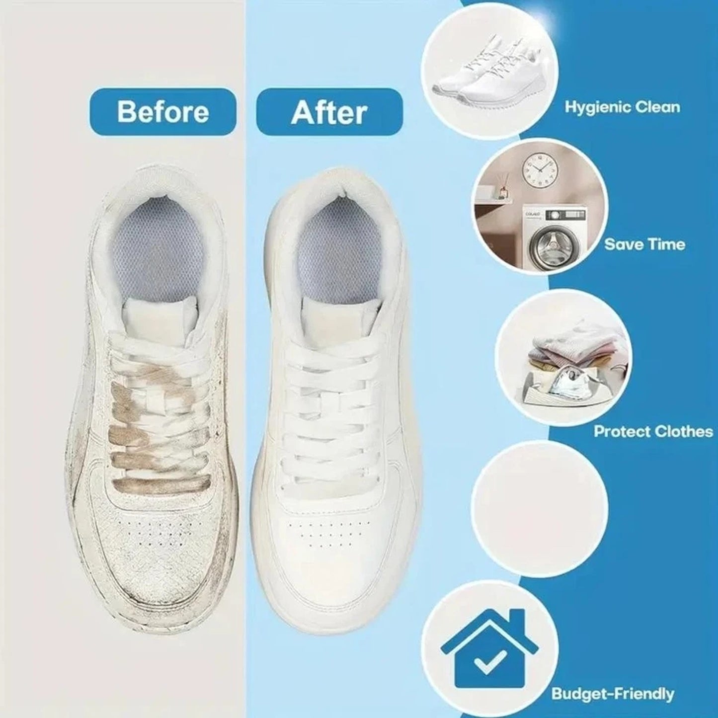 2 Pack Shoe Laundry Bag Washing Machine Sneaker Wash Protector