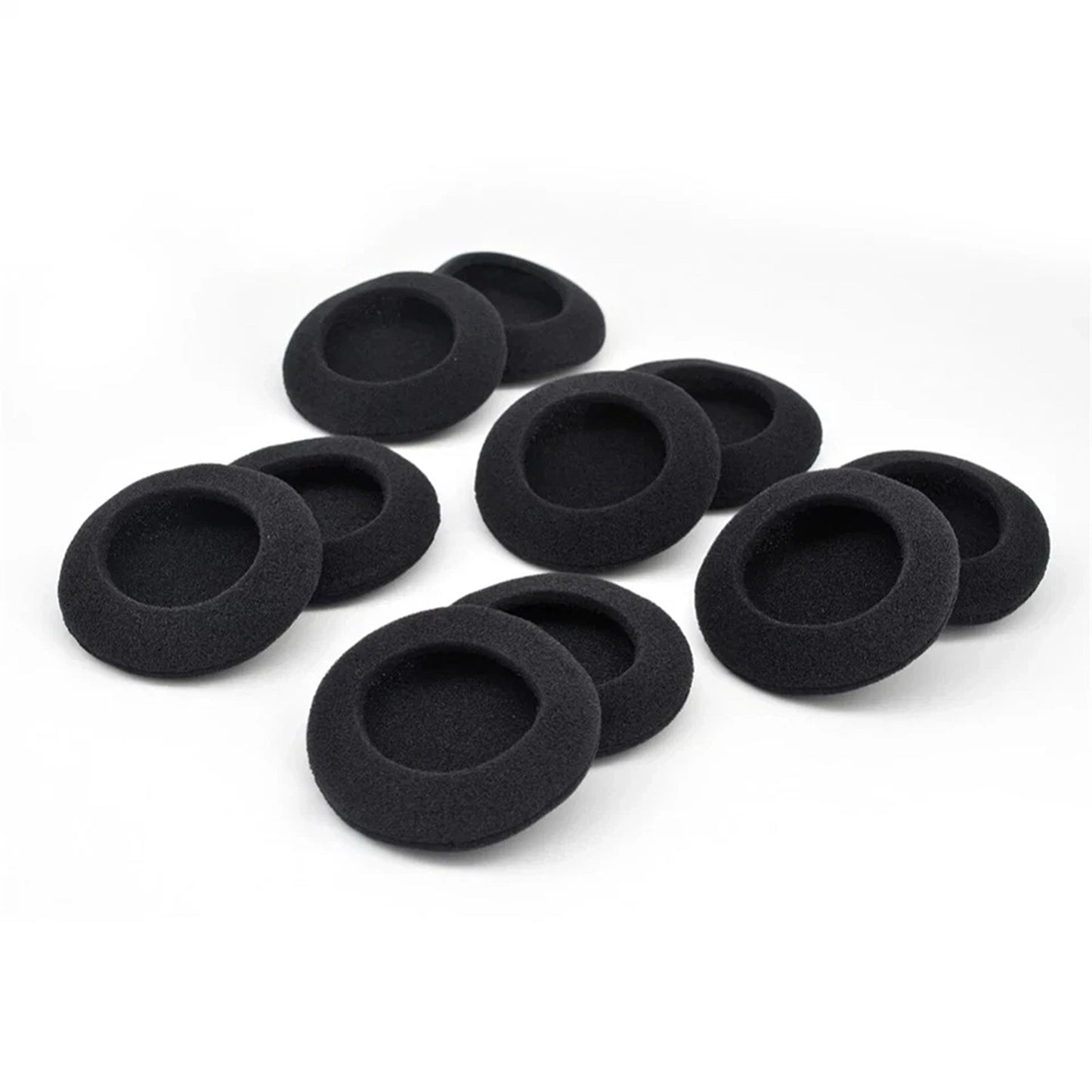 10 Piece Replacement Ear Pads for Headphones and Headsets 5.5cm