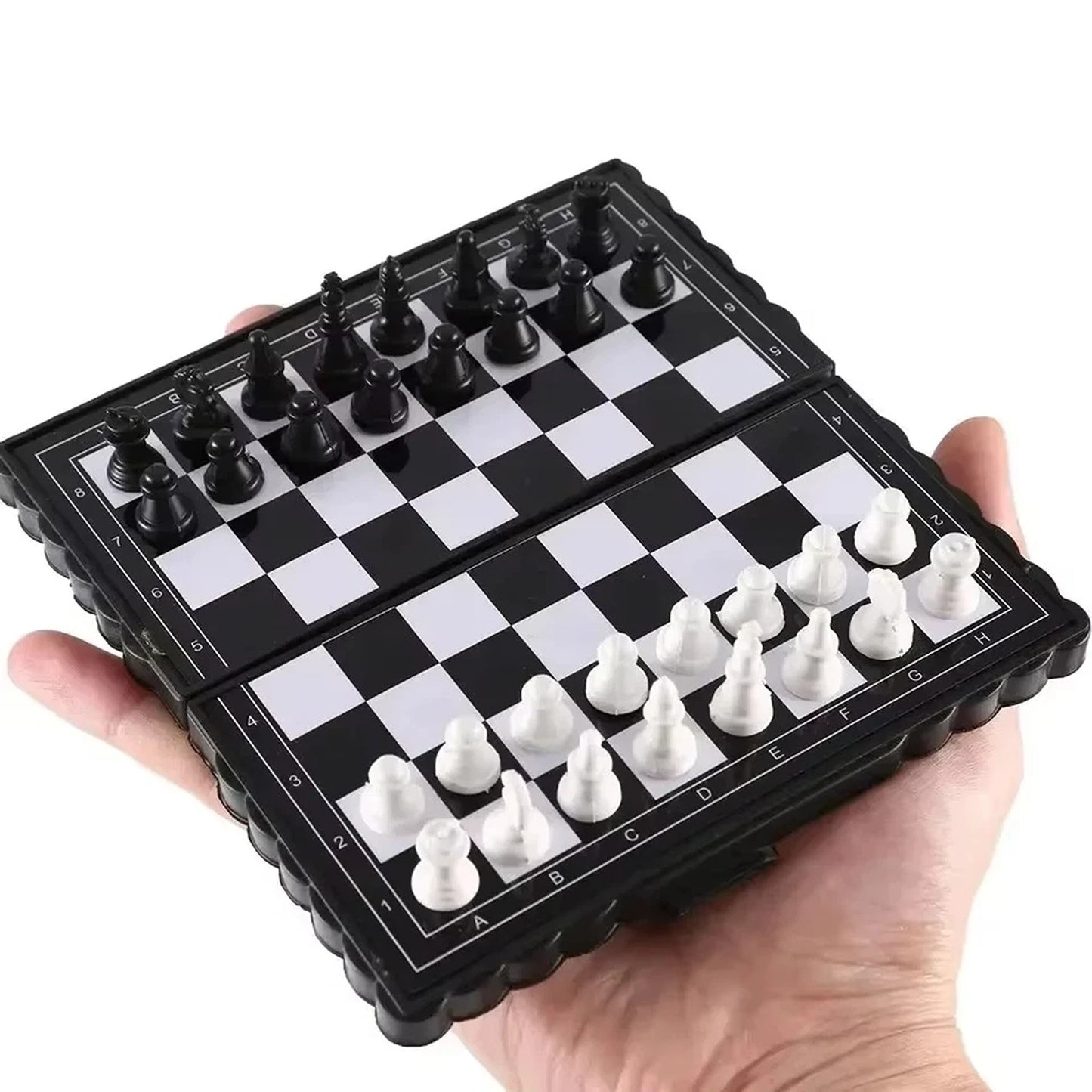 Mini Magnetic Chess Set Board Game for Kids & Travel