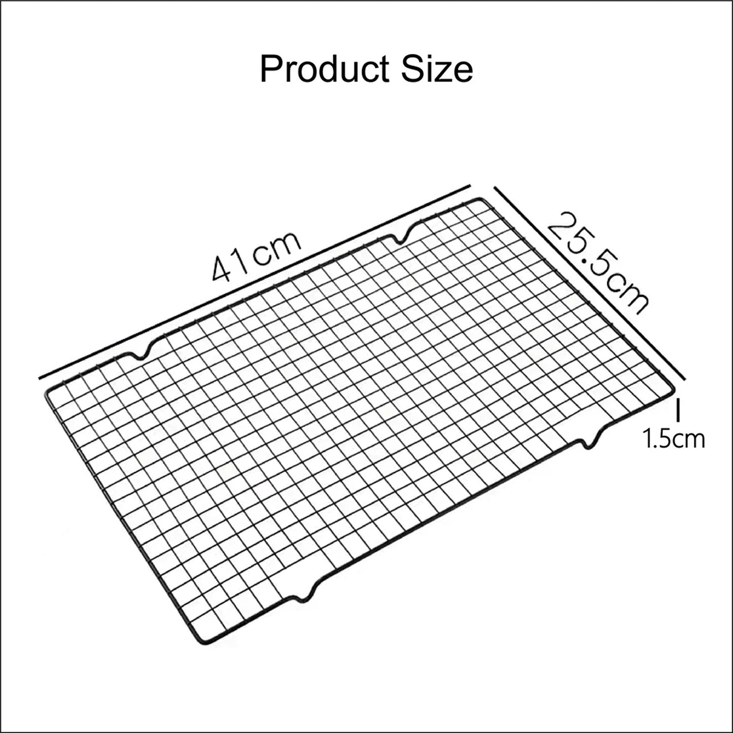 Non Stick Baking Cooling Rack for Cakes and Cookies