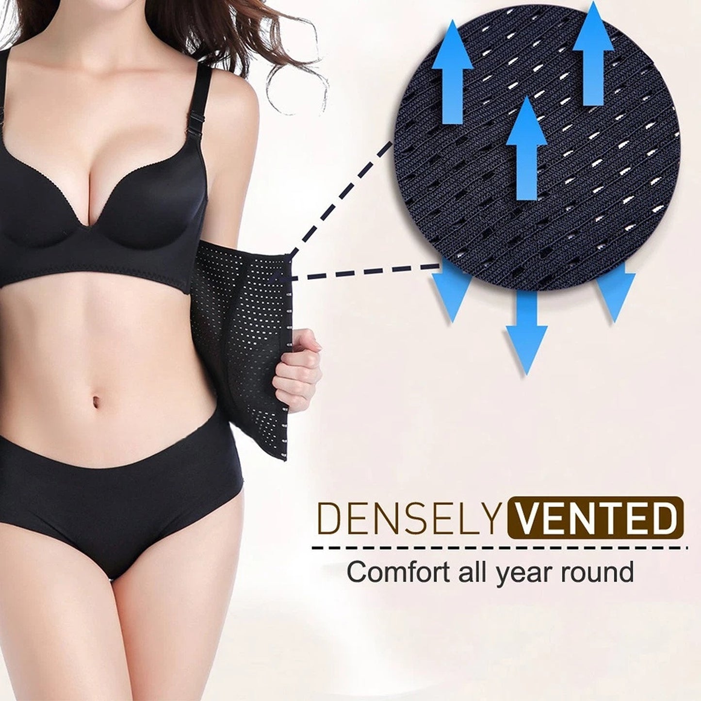 Women Corset Waist Trainer Tummy Girdle Belt Body Shaper Training Corset