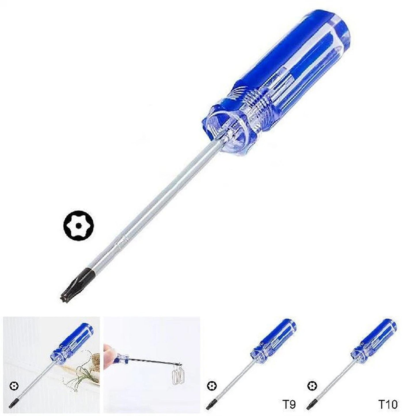 T8 T9 T10 Magnetized Torx Security Screwdriver For Xbox 360 PS3 Repair