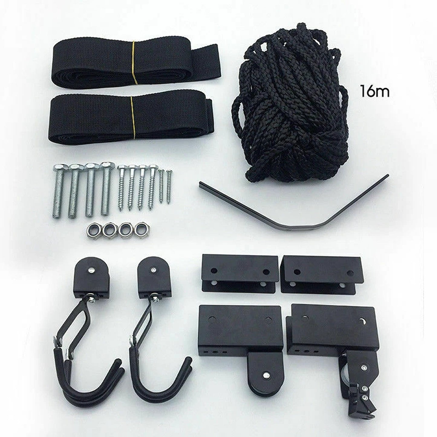 Kayak Hoist Pulley System for Garage Ceiling Storage