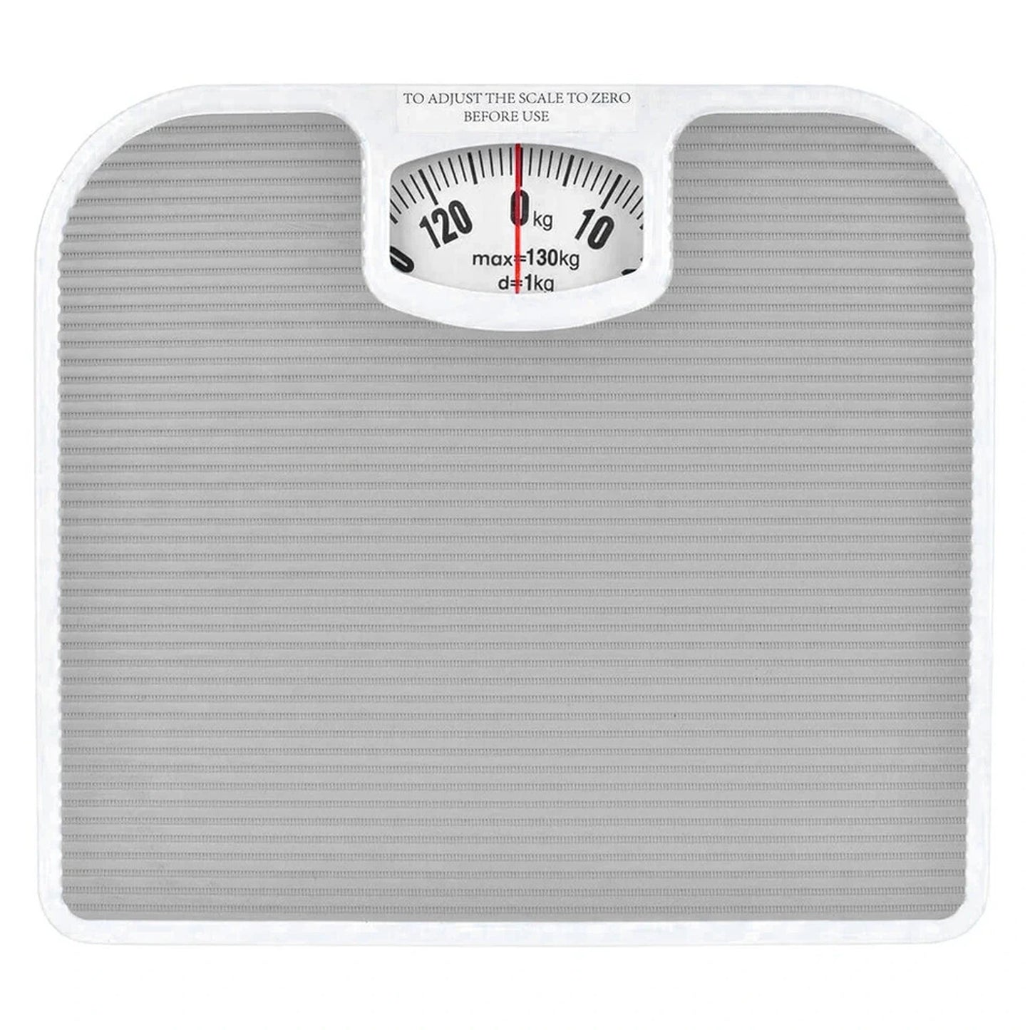 Mechanical Bathroom Scale Machine Weighing Scales Display 130kg Capacity