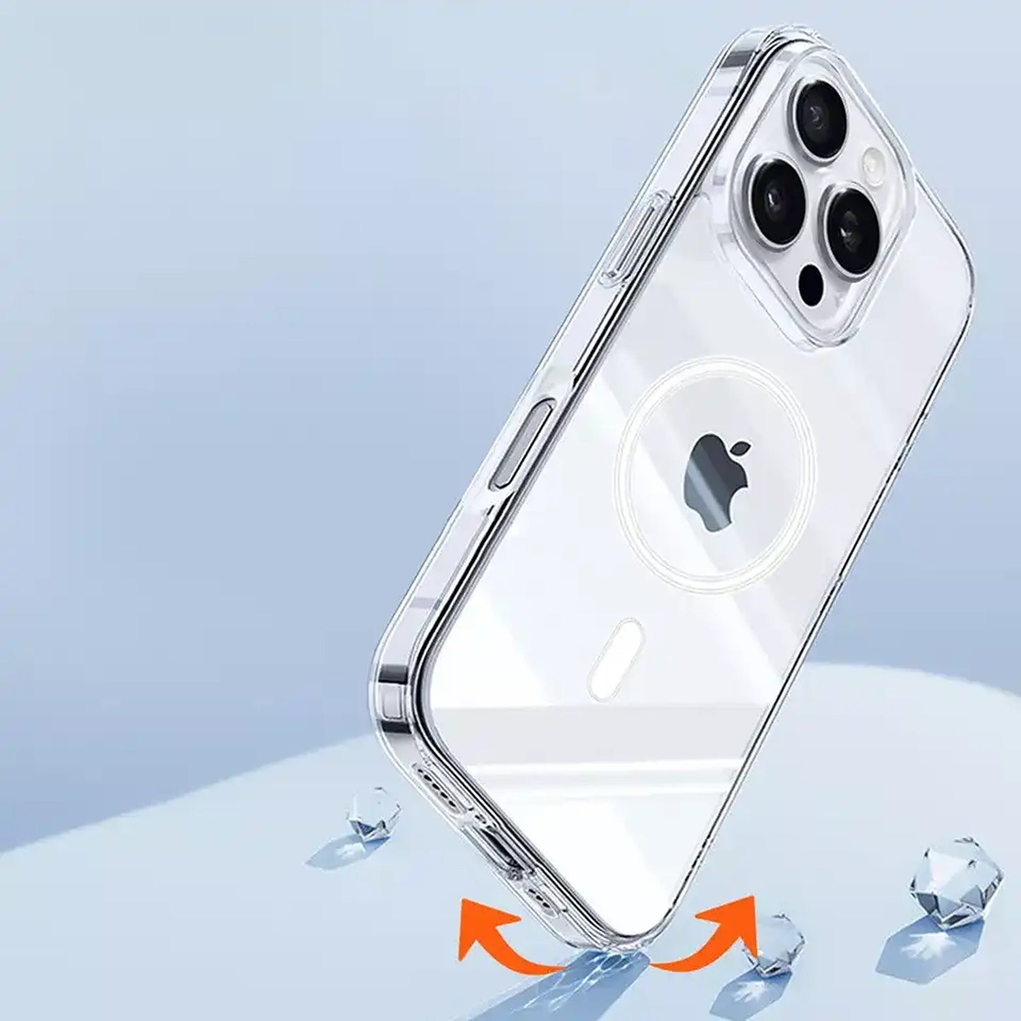 For iPhone 12 Magsafe Case Magnetic Shockproof