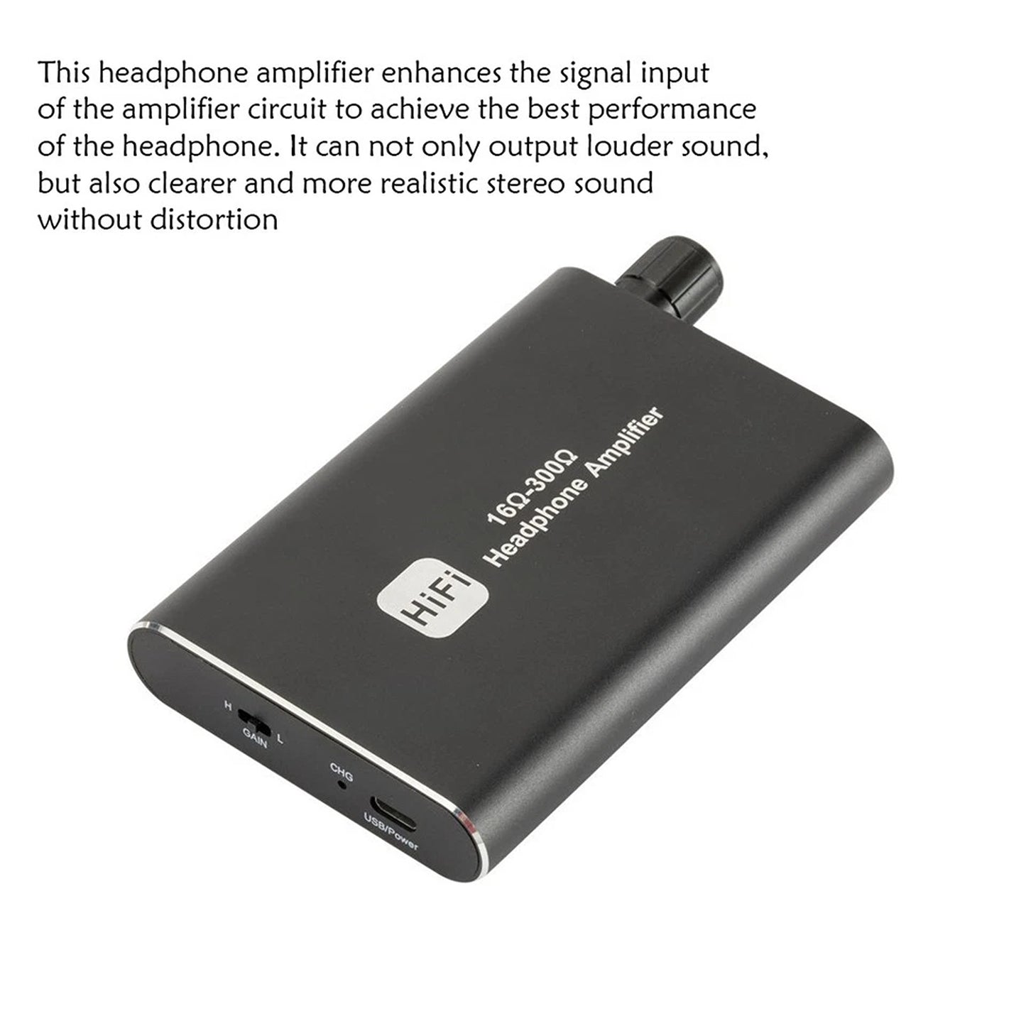 HiFi Audio Amplifier for Headphones and Earphones