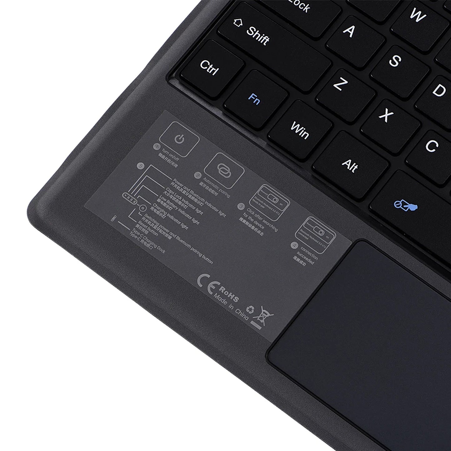 Wireless Backlit Keyboard Cover for Surface Pro 4 5 6 7