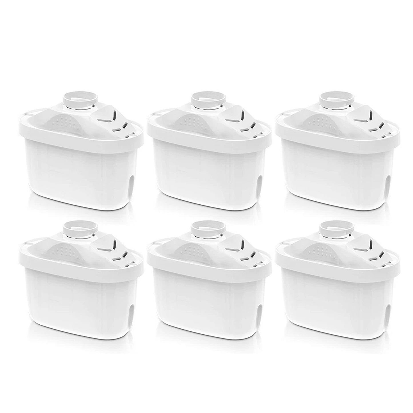 6 Pack Compatible Water Filters for Brita Water Pitchers