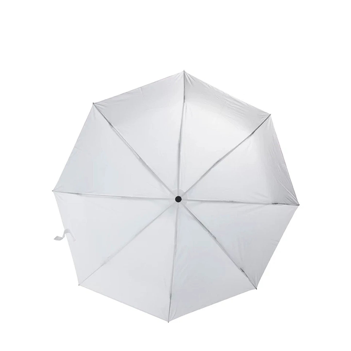 Portable Foldable White Umbrella Travel Outdoor Protection