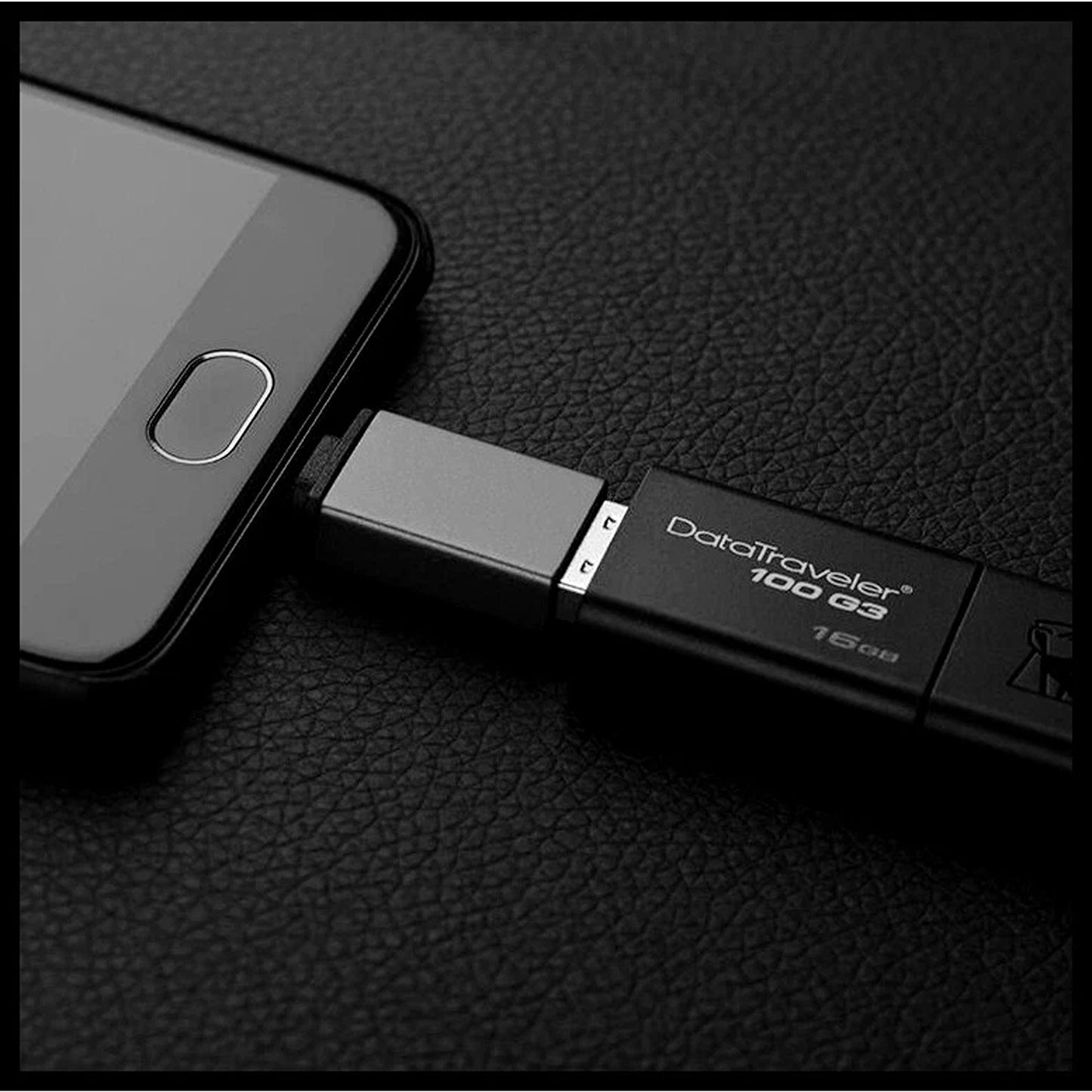 Silver USB C Male To USB 3.0 A Female OTG Adapter Fast Data Converter