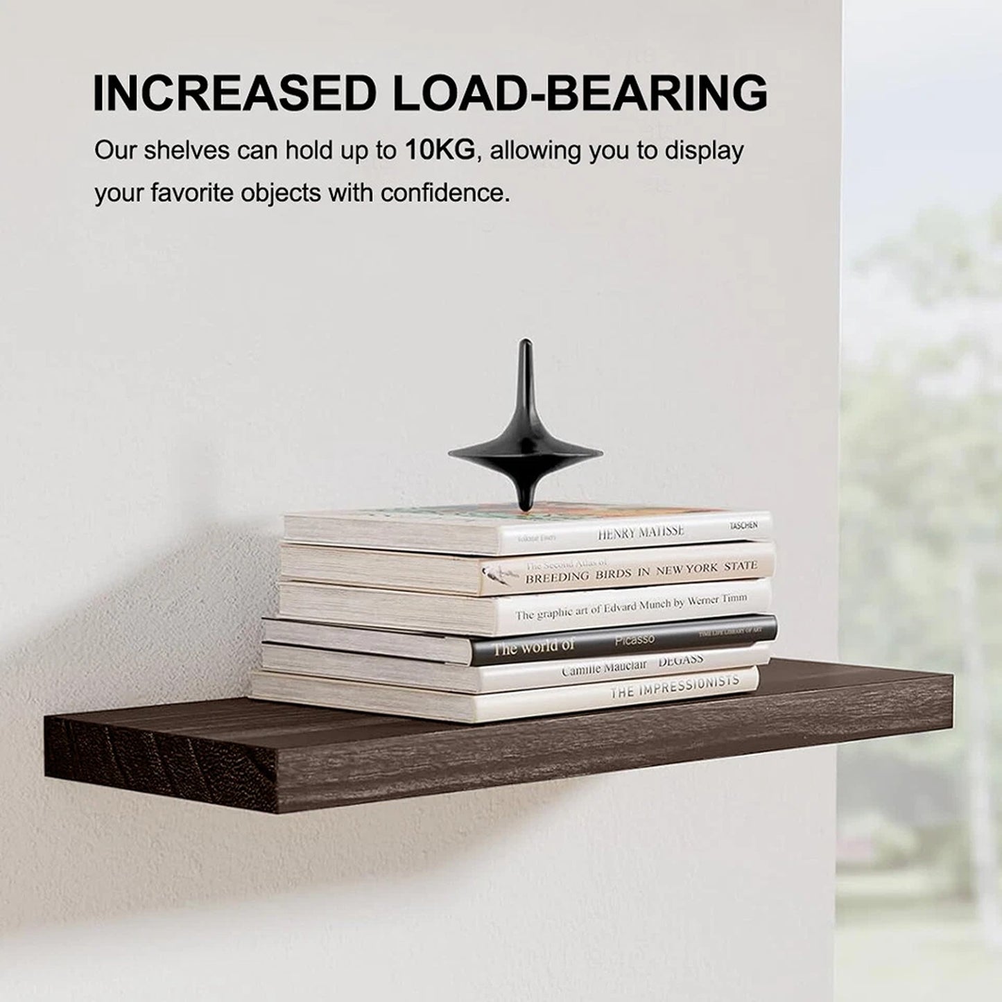 3 Piece Wall Mounted Storage Shelf Set