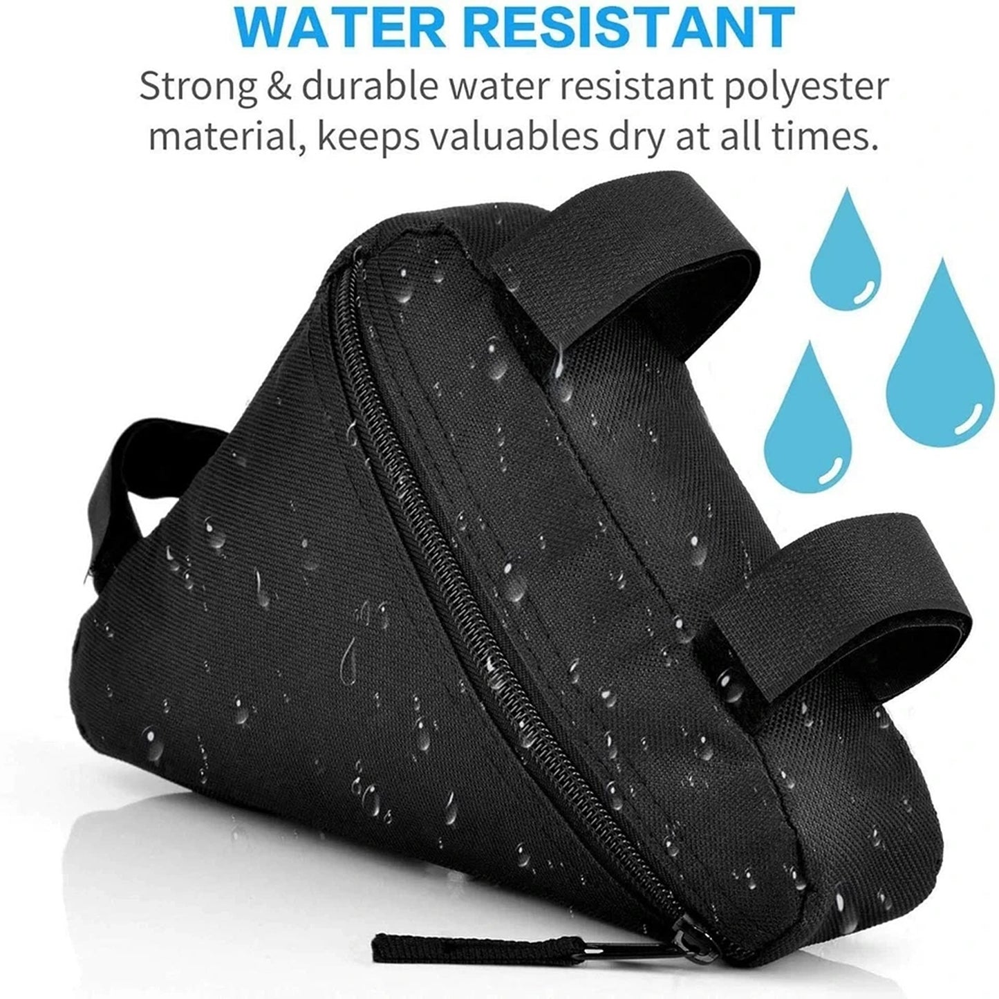 Bicycle Front Tube Storage Bag for Cycling Essentials