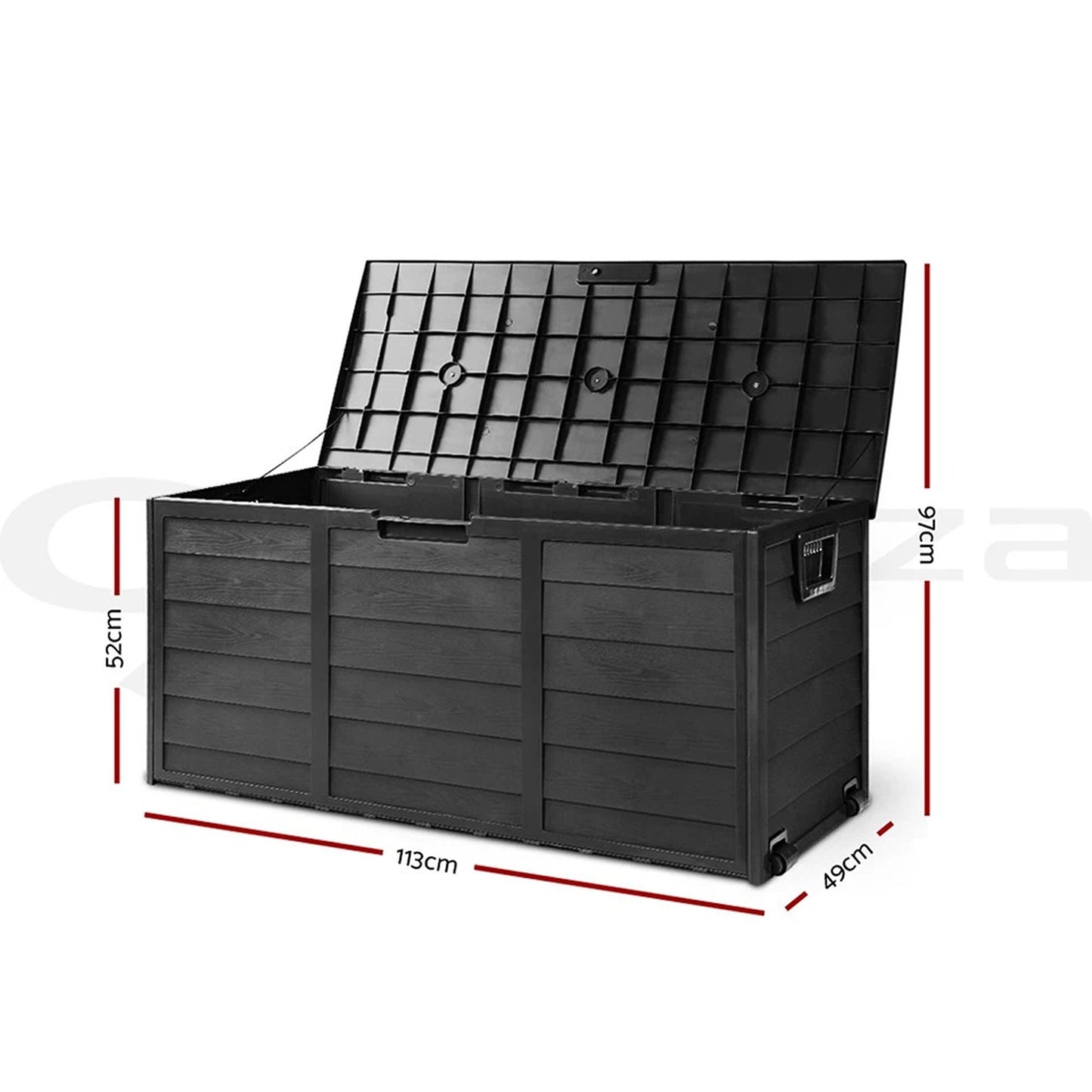 290L Garden Storage Box for Tools Toys and Accessories