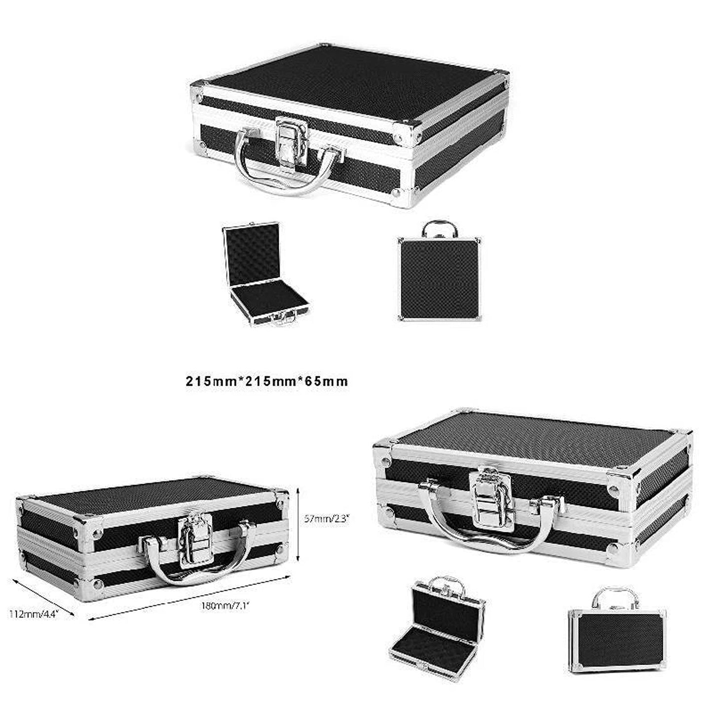 Aluminum Equipment Carry Case Waterproof Storage Box