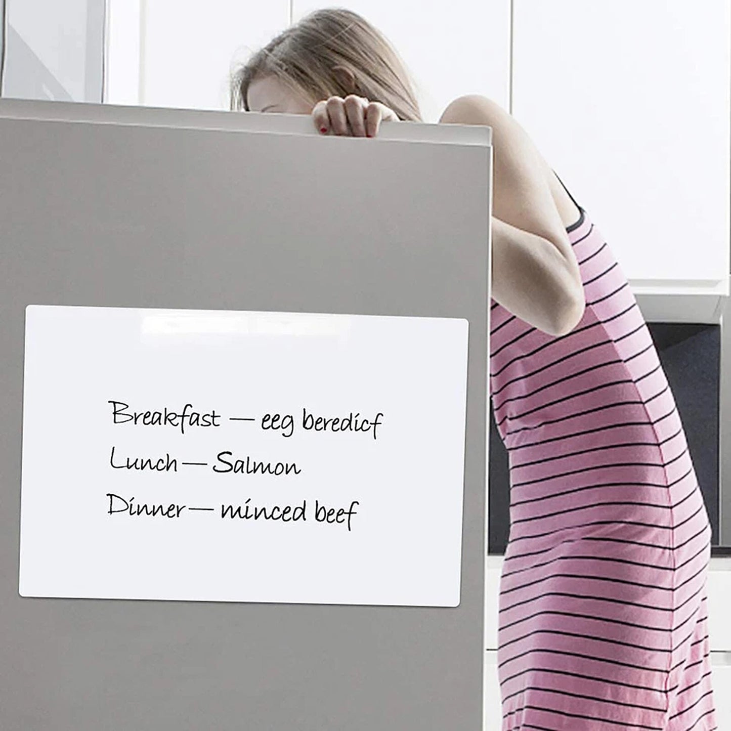 A3 Fridge Whiteboard Planner with Pen and Eraser