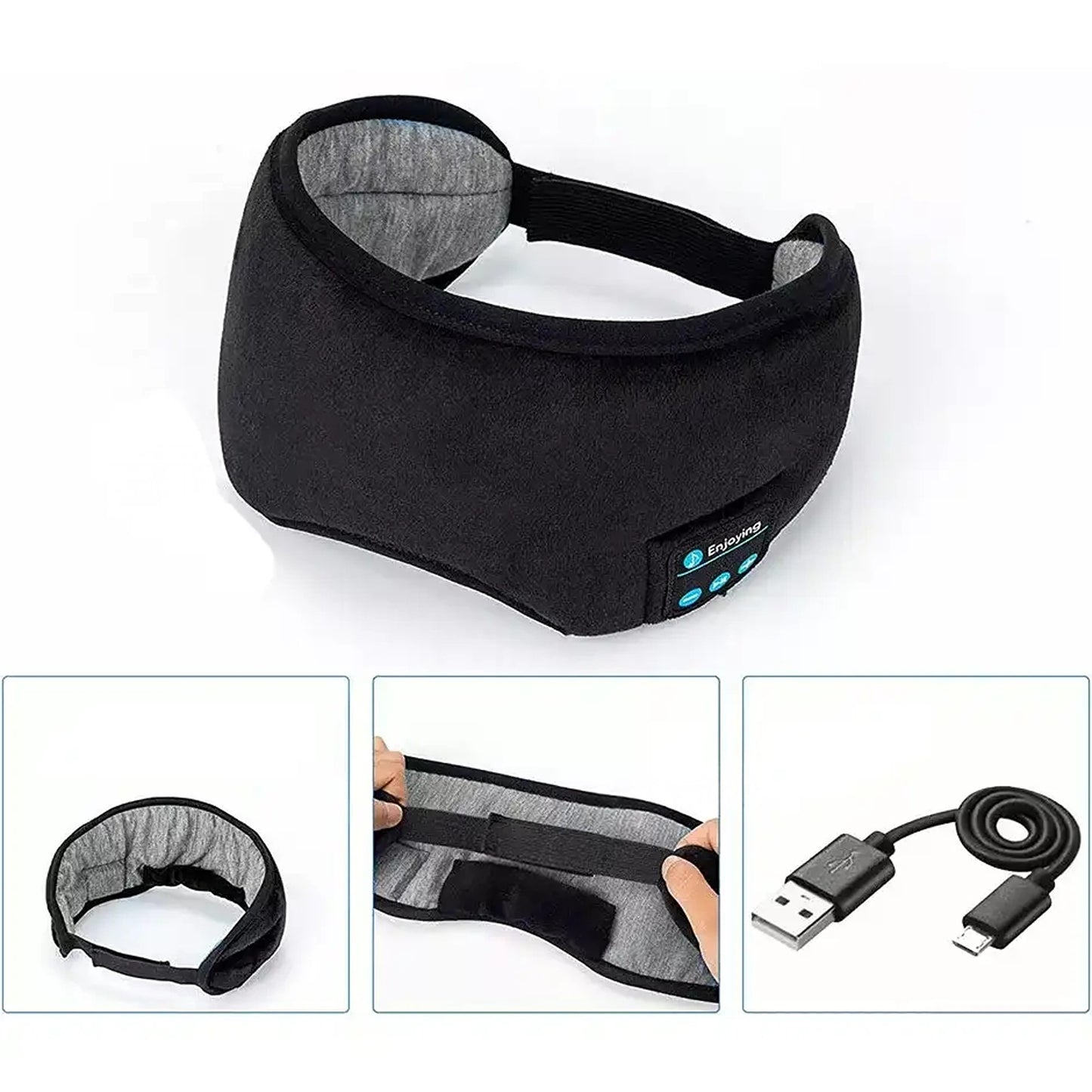 Wireless Bluetooth Stereo Eye Mask 5.0 Sleep Music