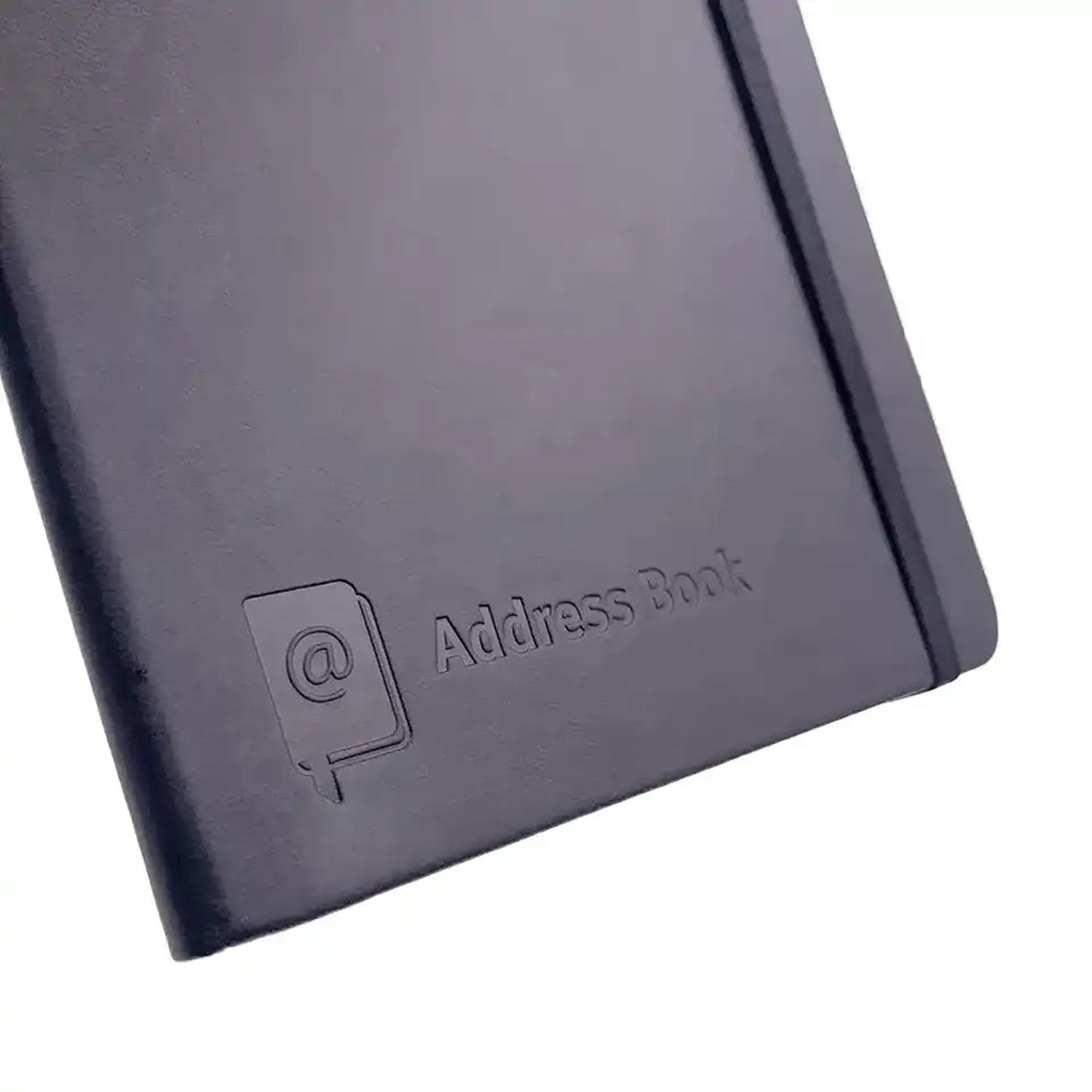 A5 Black Cover Address Book with Elastic A-Z Phone E-mail Office Telephone