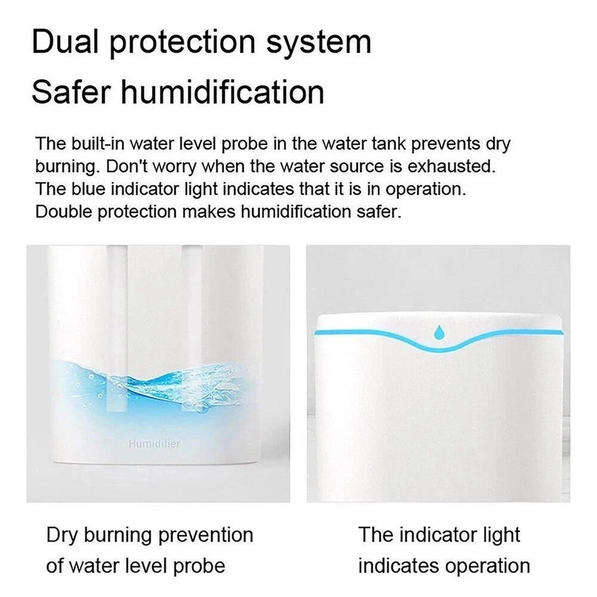 2L Ultrasonic Cool Mist Air Humidifier Aroma Diffuser for Home Bedroom
