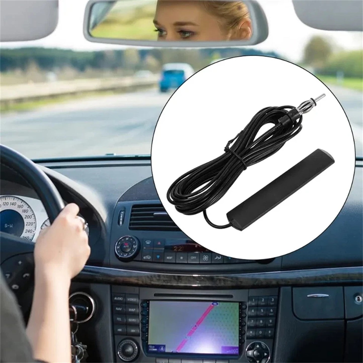 Universal Stealth Radio Antenna for Car Truck and Vehicle