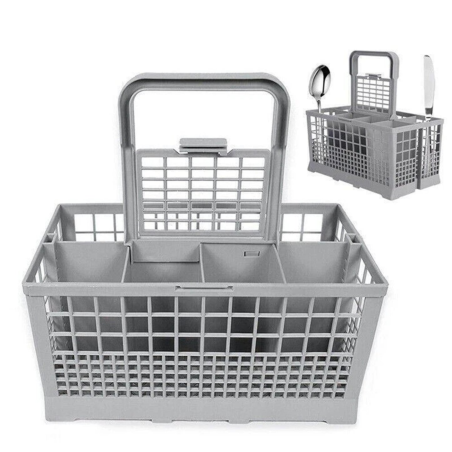 Universal Dishwasher Basket for Cutlery and Utensils