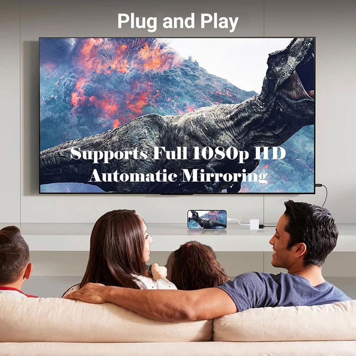 8 Pin to HDMI Adapter for iPhone iPad Digital TV AV Cable