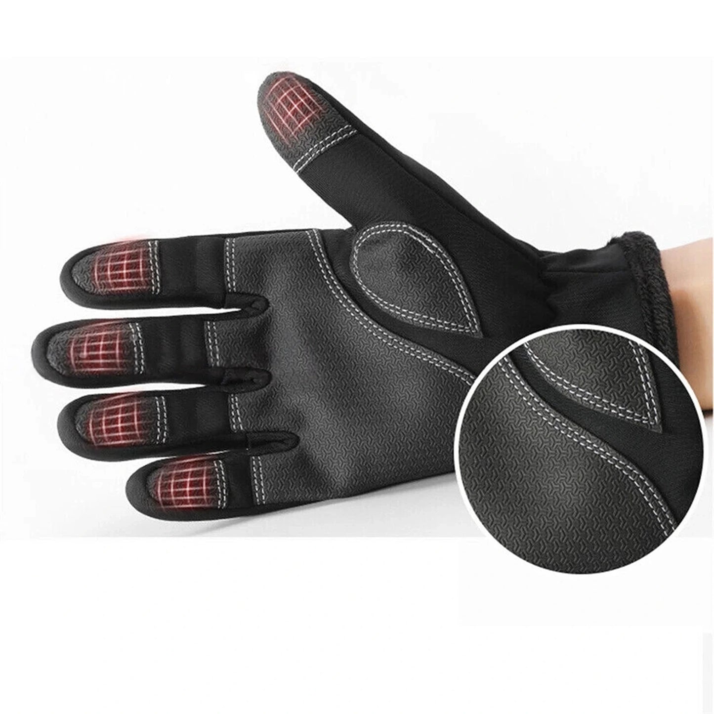 Sports Windproof Thermal Cycling Winter Touch Screen Gloves Anti-Slip Warm