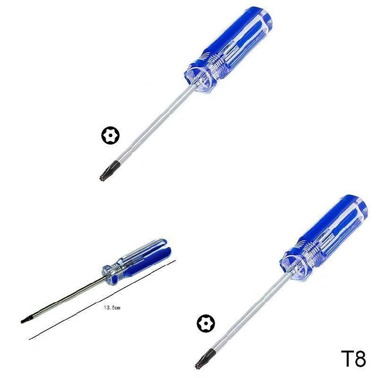 T8 T9 T10 Magnetized Torx Security Screwdriver For Xbox 360 PS3 Repair