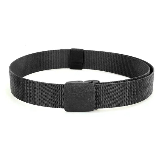 Plastic Buckle Nylon Canvas Belt Military Tactical Waistband Men Women