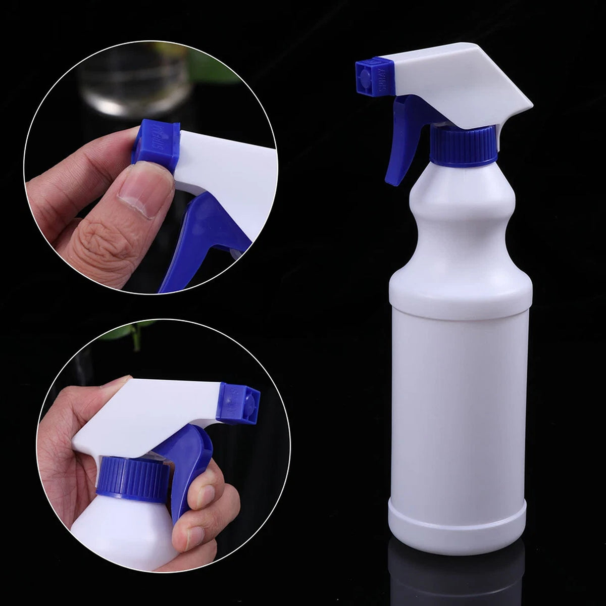 3 Pieces 500ML Water Spray Bottle with Trigger for Plant Care