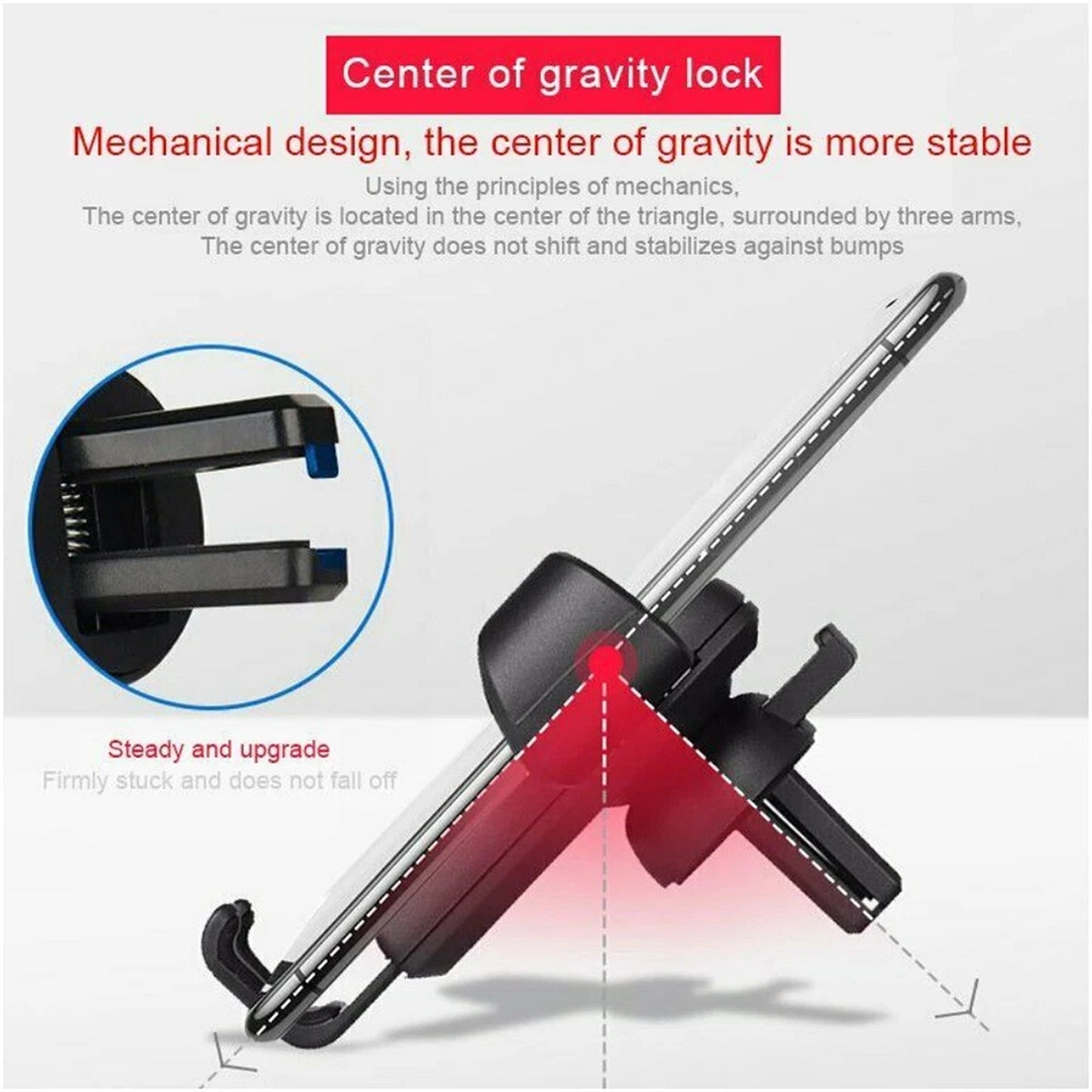 Universal Car Air Vent Phone Holder Mount