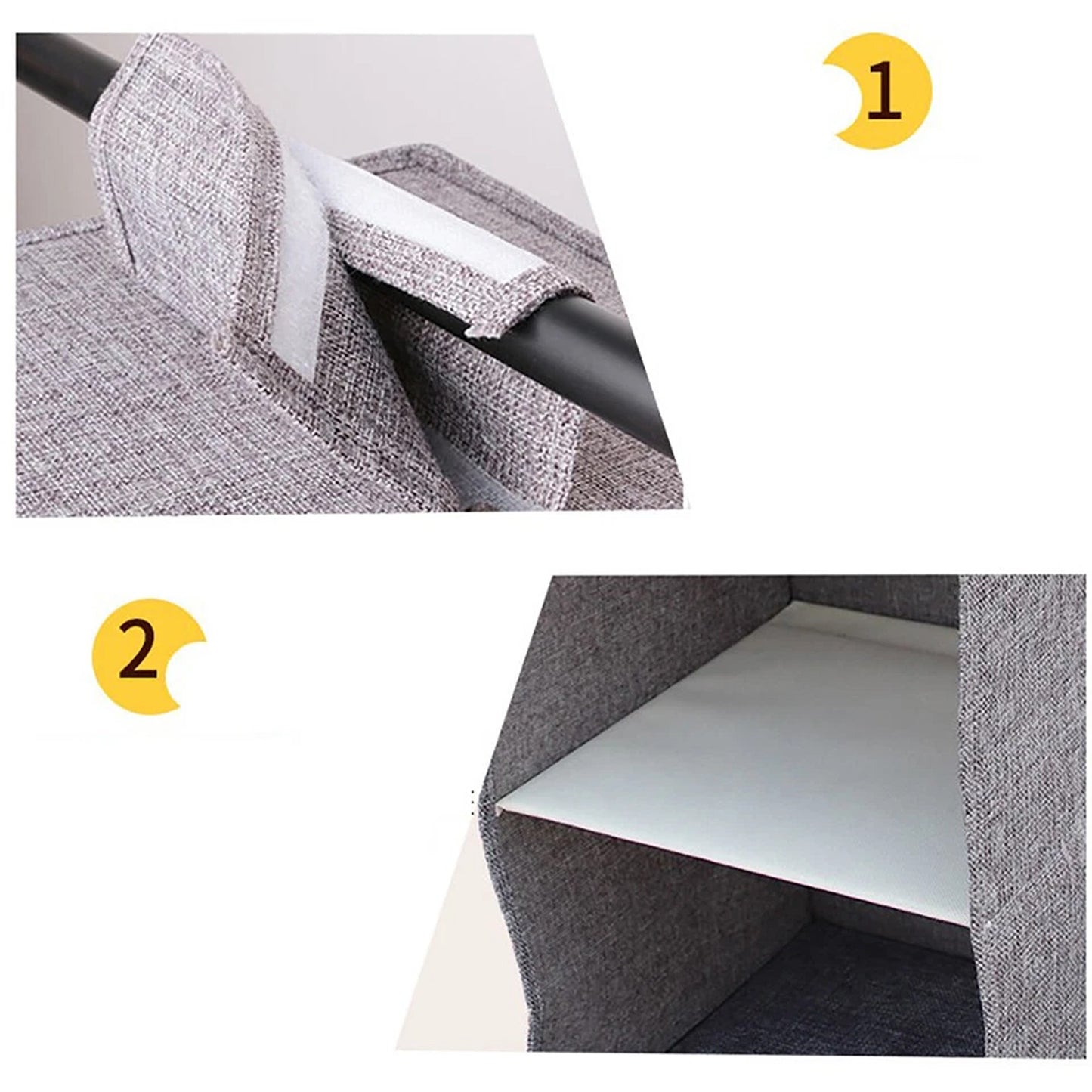Hanging Wardrobe Storage Organizer for Clothes and Shoes