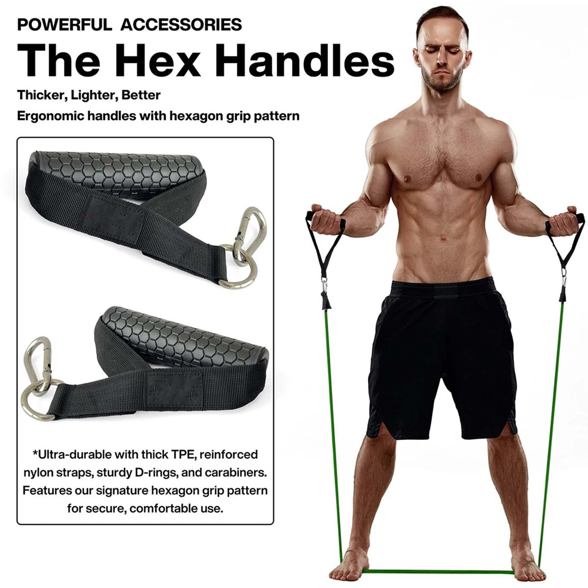 Resistance Bands Set All in One Exercise Kit 5 to 70 Kilograms