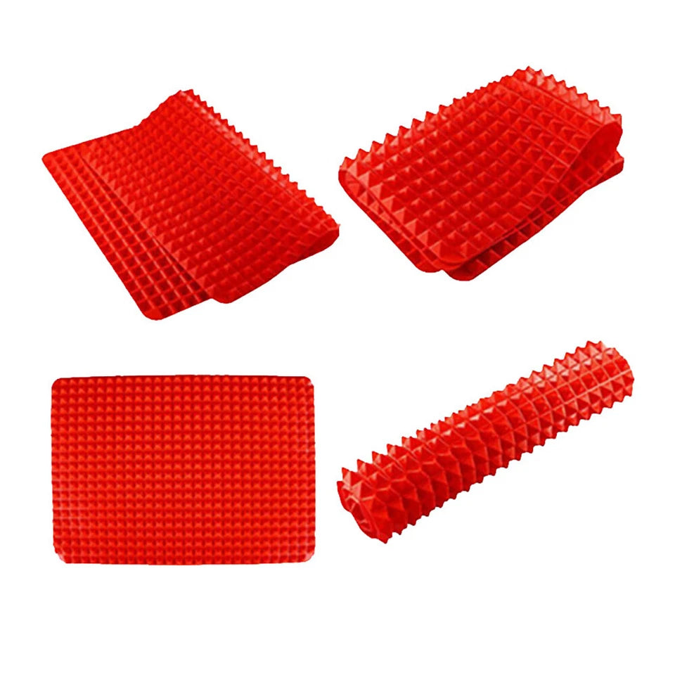 Silicone Cooking Mat with Pyramid Design