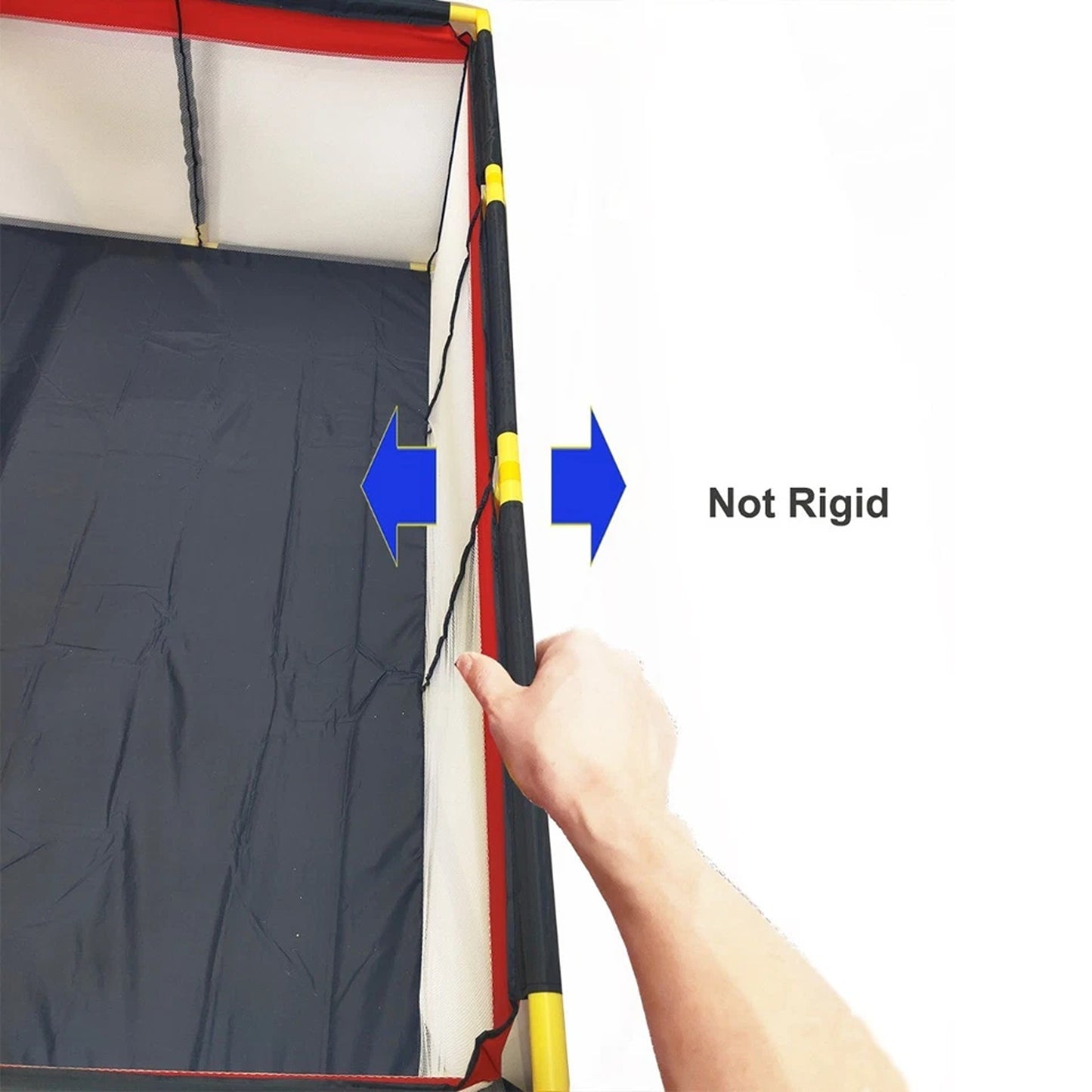 Foldable Baby Playpen Fabric Safety Gate Toddler Play Yard Size L