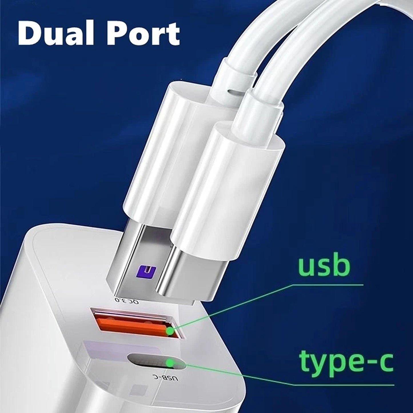 PD 20W USB C Fast Charger Wall Adapter Plug For iPhone Samsung