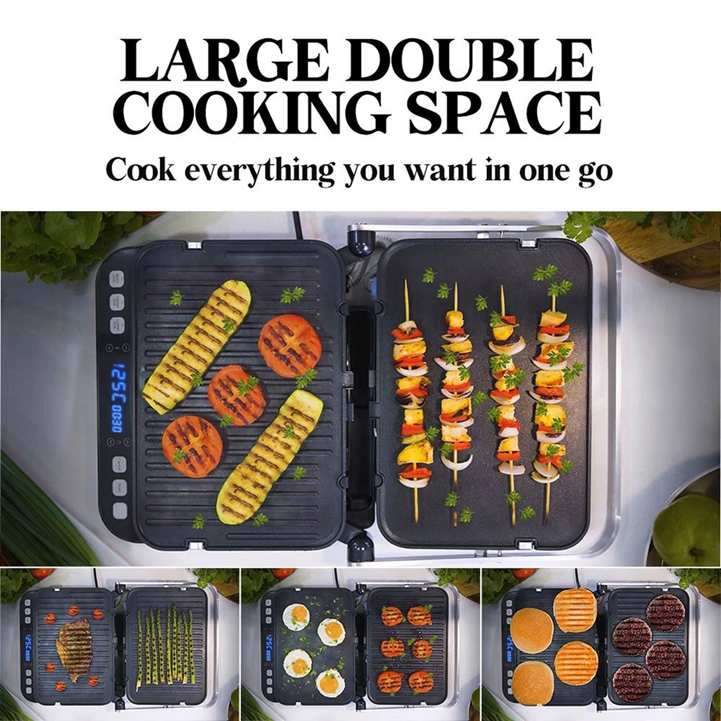 Smart Multi Contact Grill and Panini Press