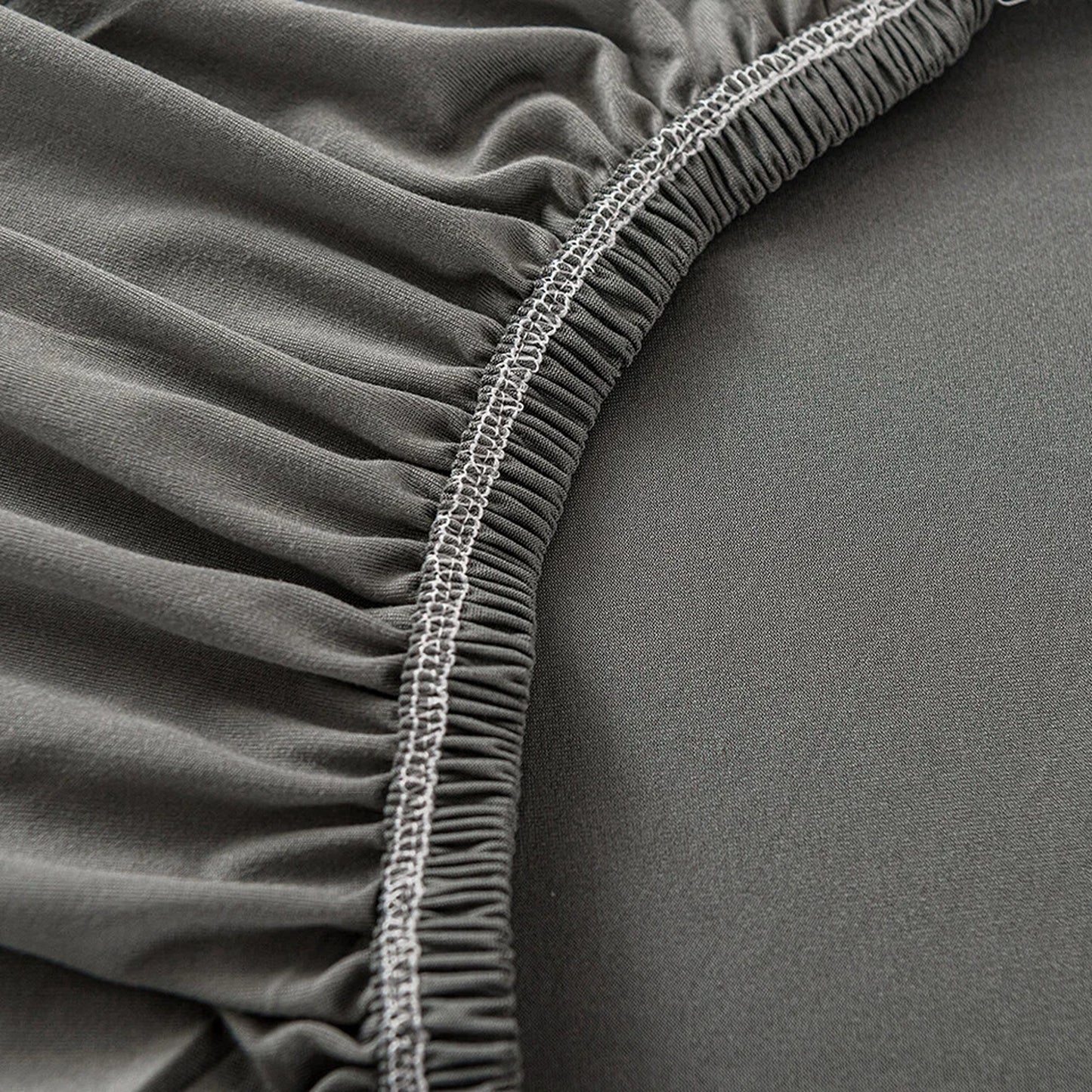Grey Washable Sofa Slipcover for 1 to 4 Seater Sofas