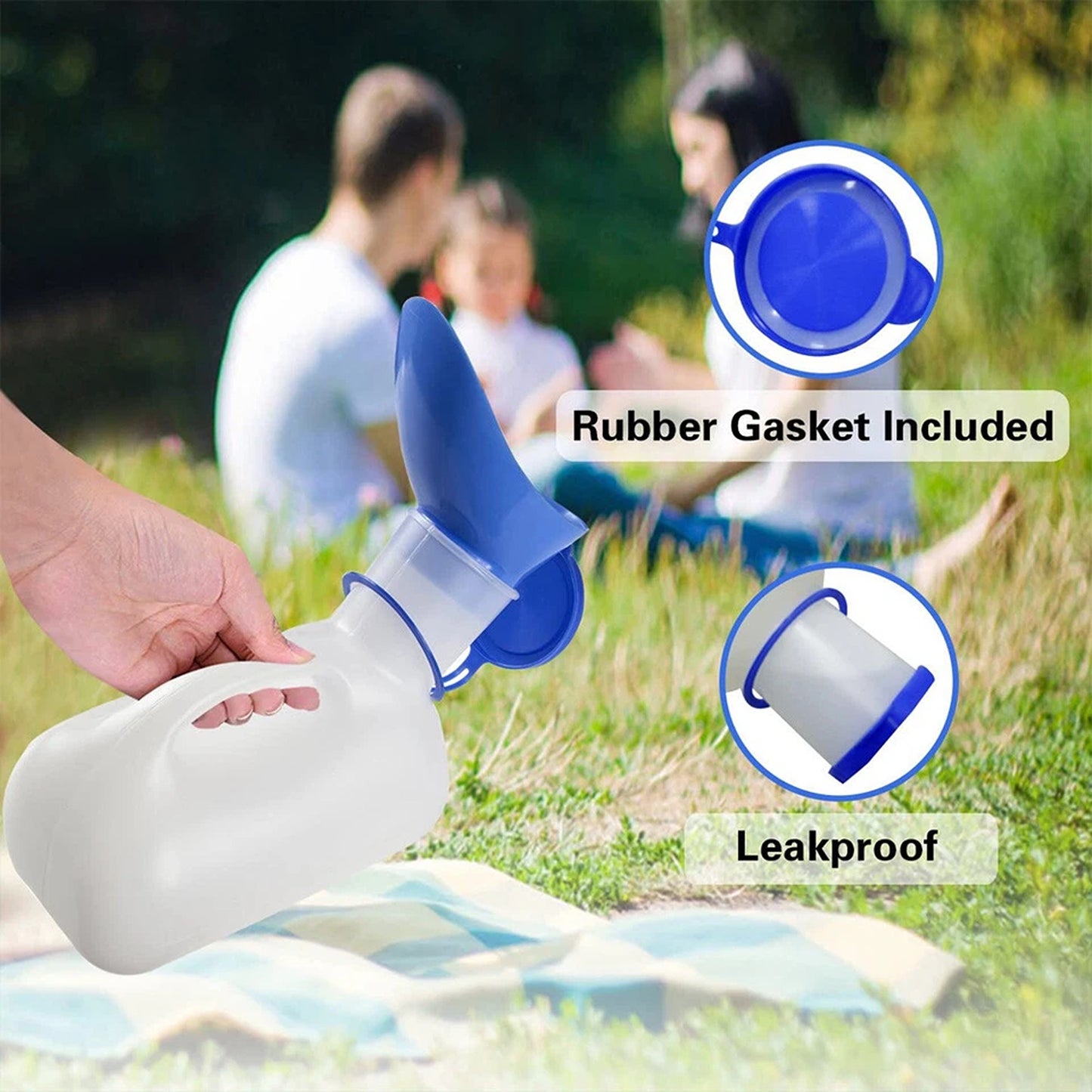 Portable Urinal Bottle for Men and Women Travel Camping