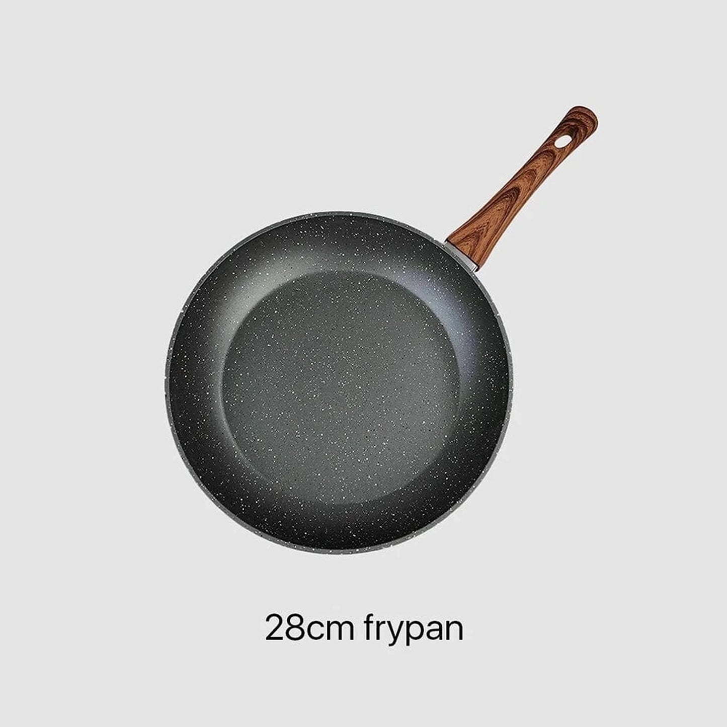 8x Non-stick Frying Pan Cookware Set Frypan Casserole Saucepan Pot Cooking