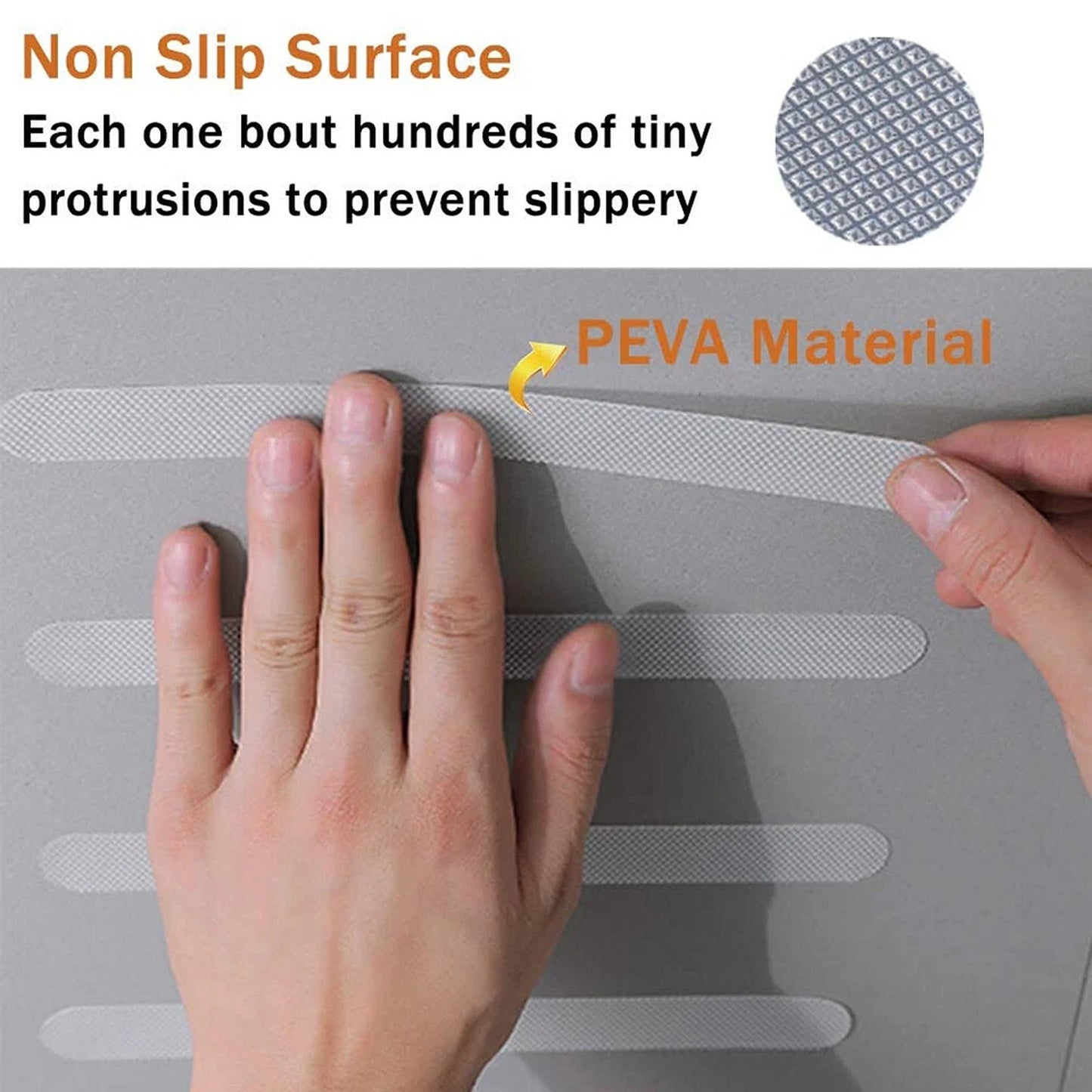 24 Piece Anti Slip Bath and Shower Safety Strips