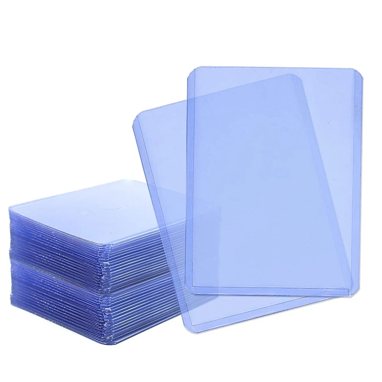 50 Pack Rigid Card Holders for Trading Cards