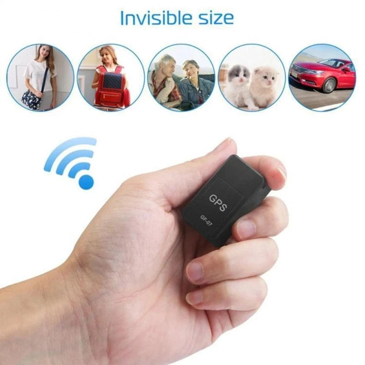Mini GPS Tracker Magnetic Real Time Locator for Cars Kids and Dogs