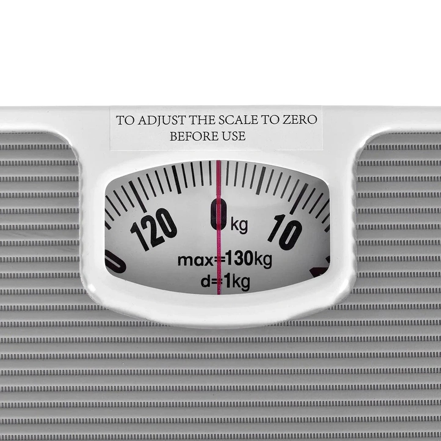 Mechanical Bathroom Scale Machine Weighing Scales Display 130kg Capacity
